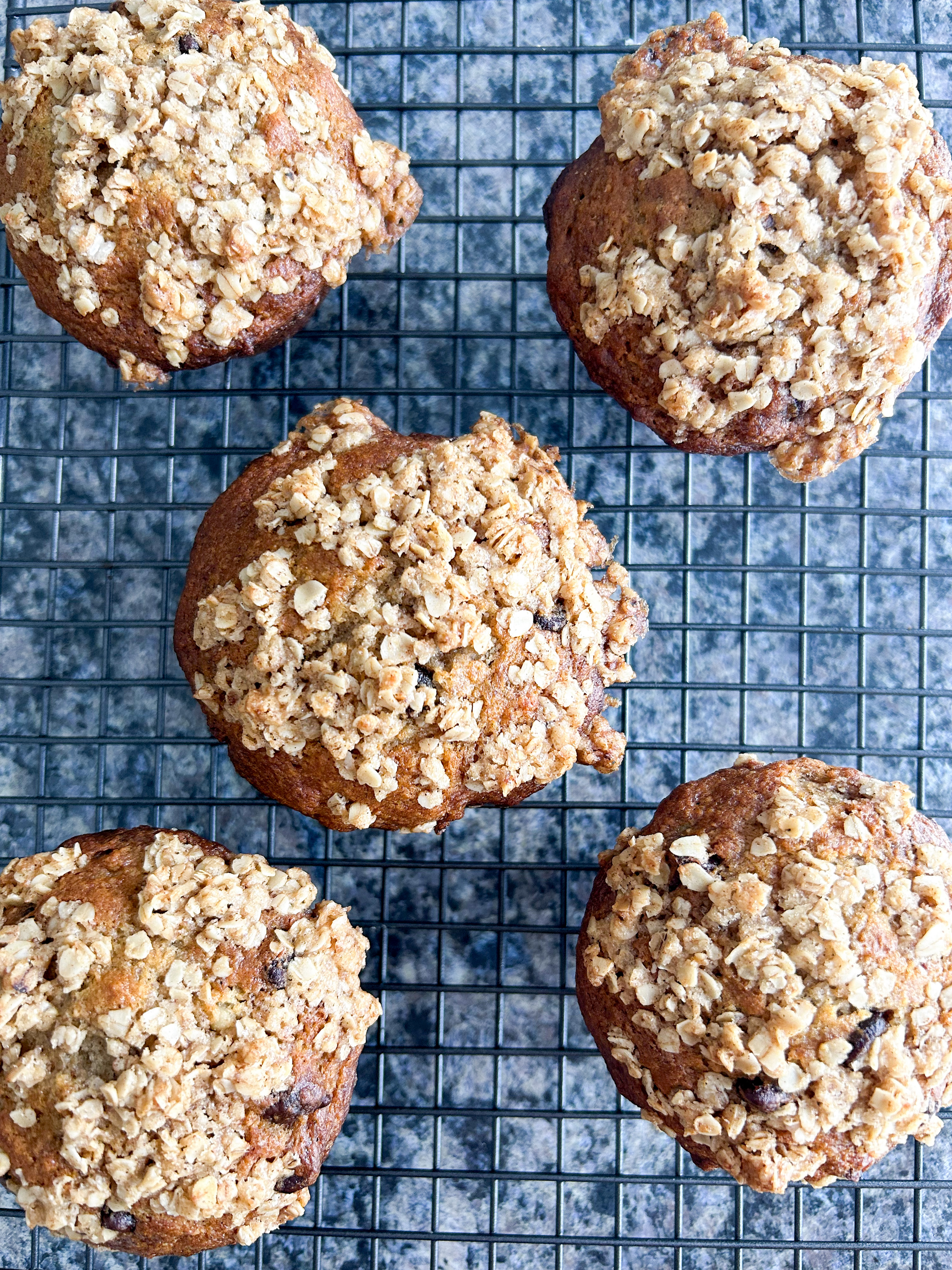 Café Worthy Healthy Banana Muffins